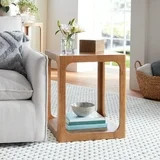 My Texas House Haven End Table, Living Room, Warm Brown | Walmart (US)