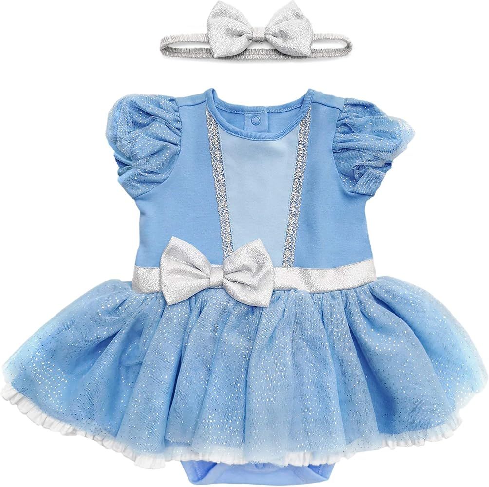 Disney Cinderella Costume Bodysuit for Baby | Amazon (US)