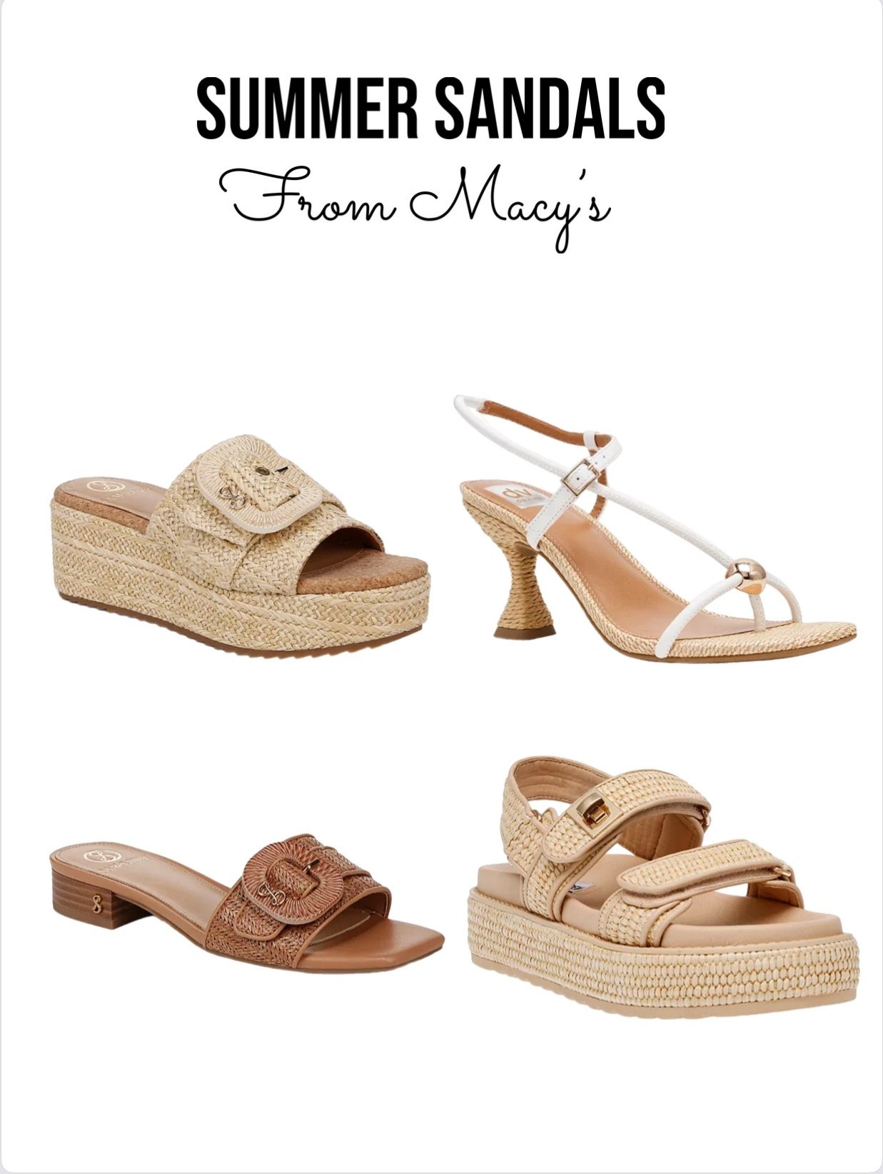 Summer Sandals from Macy’s ❤️


#LTKStyleTip #LTKSeasonal #LTKU