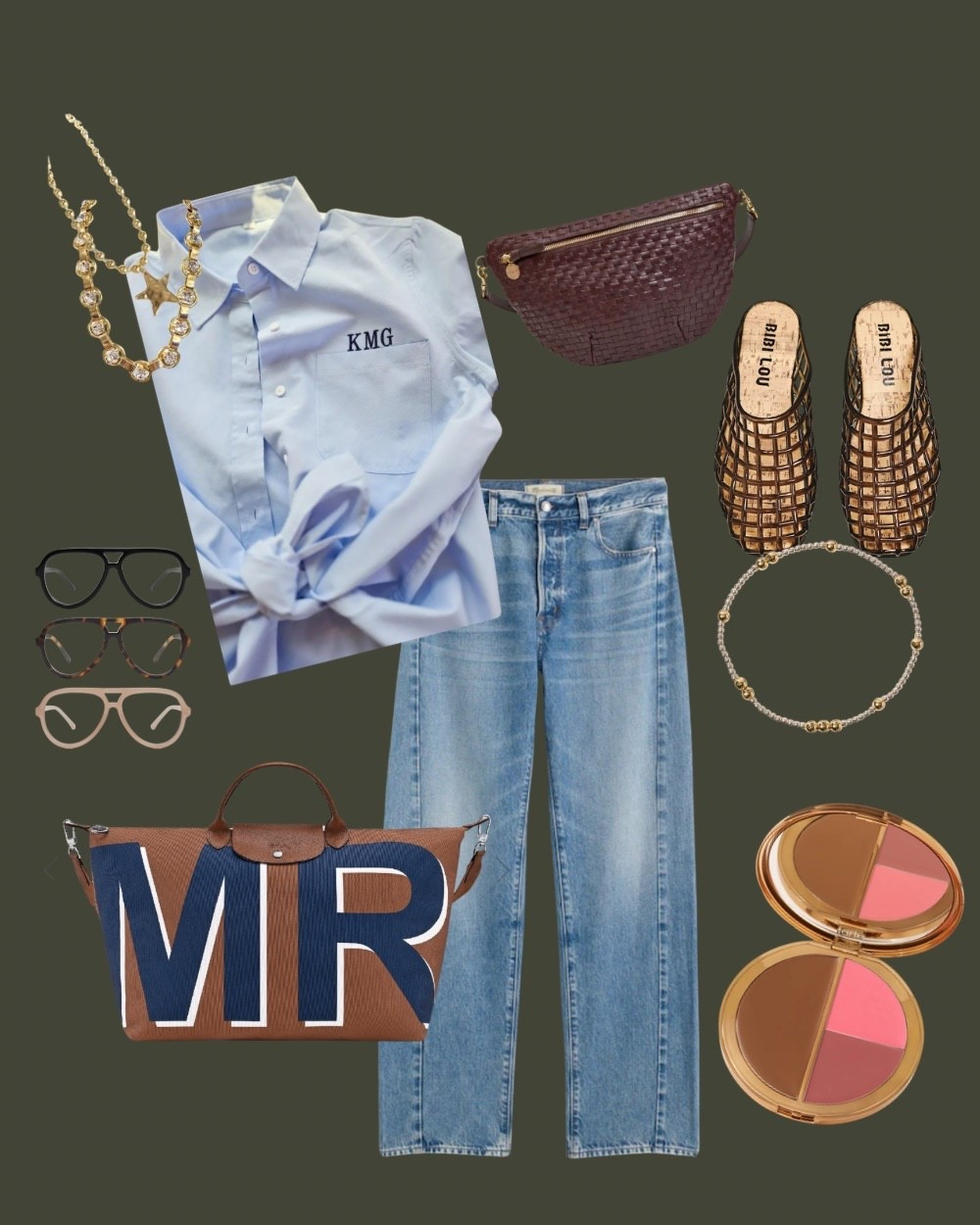 My latest obsession - embroidered button downs!!! Spring fashion inspo - jelly shoes, readers, make up, travel, Jewelry, necklaces, jeans, bags, tote bags, personalized bags, personalized gifts, personalized style, luxe look, luxury for less 

#LTKmomlife #LTKOver40 #LTKgrwm