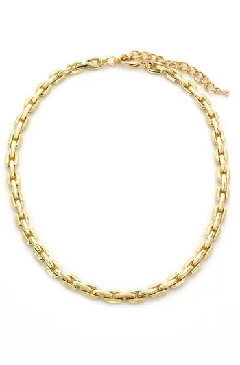 Flat Link Box Chain Collar Necklace | Nordstrom