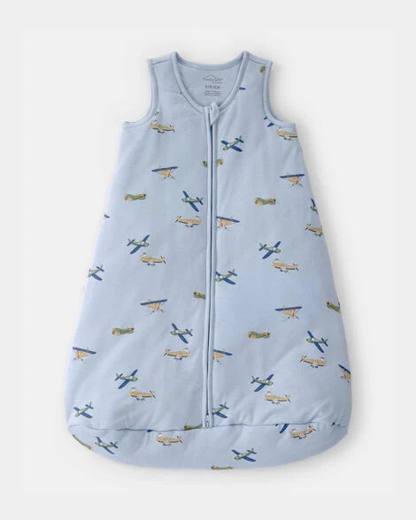 Baby Boy Plane 2-Way Zip PurelySoft Wearable Blanket - Blue | Carter's | Carter's Inc