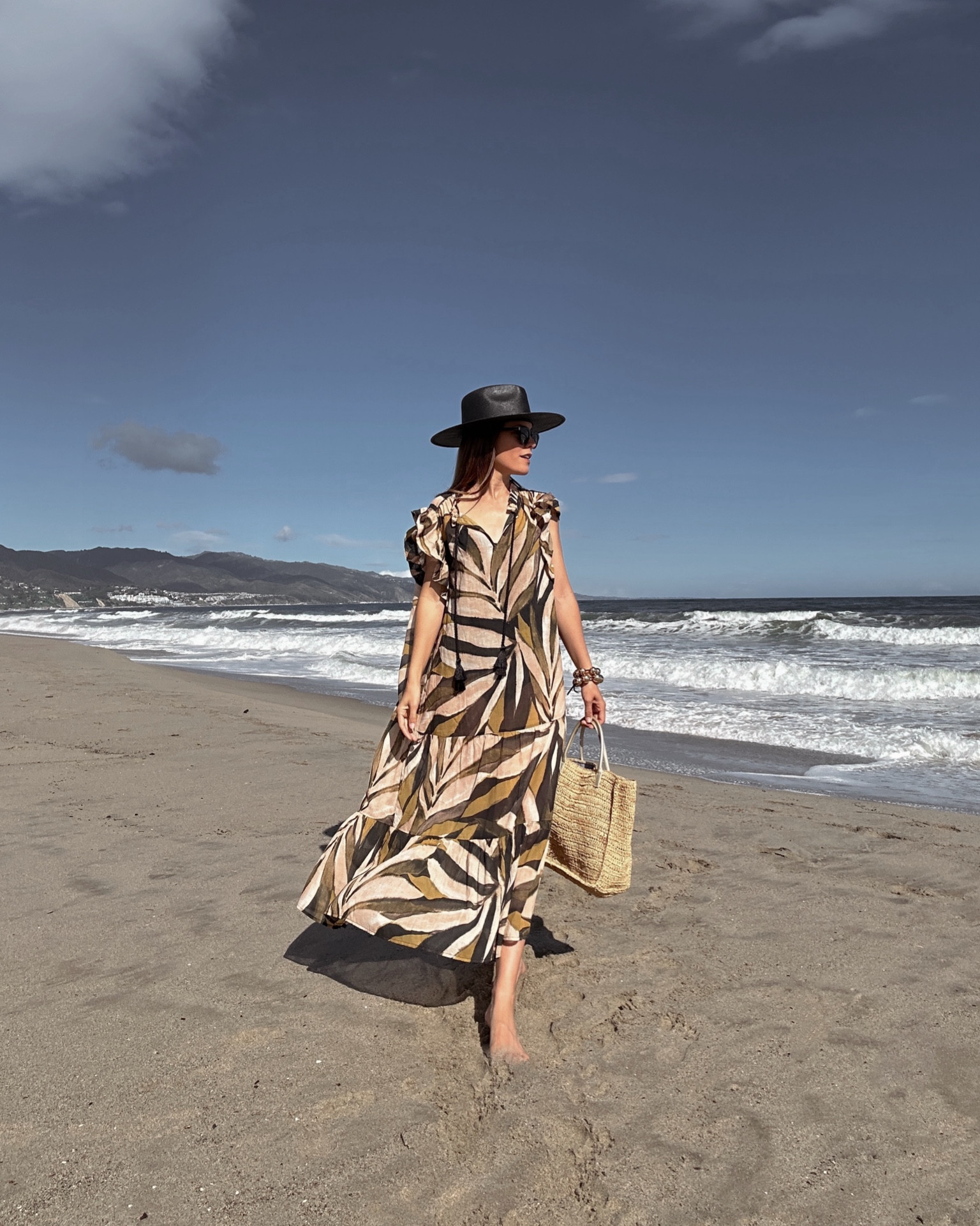 Elevated beach vacation outfit! The perfect beach cover up (XS) and one piece swimsuit (s)  from Marie Oliver. 

#LTKtravel #LTKswim #LTKstyletip