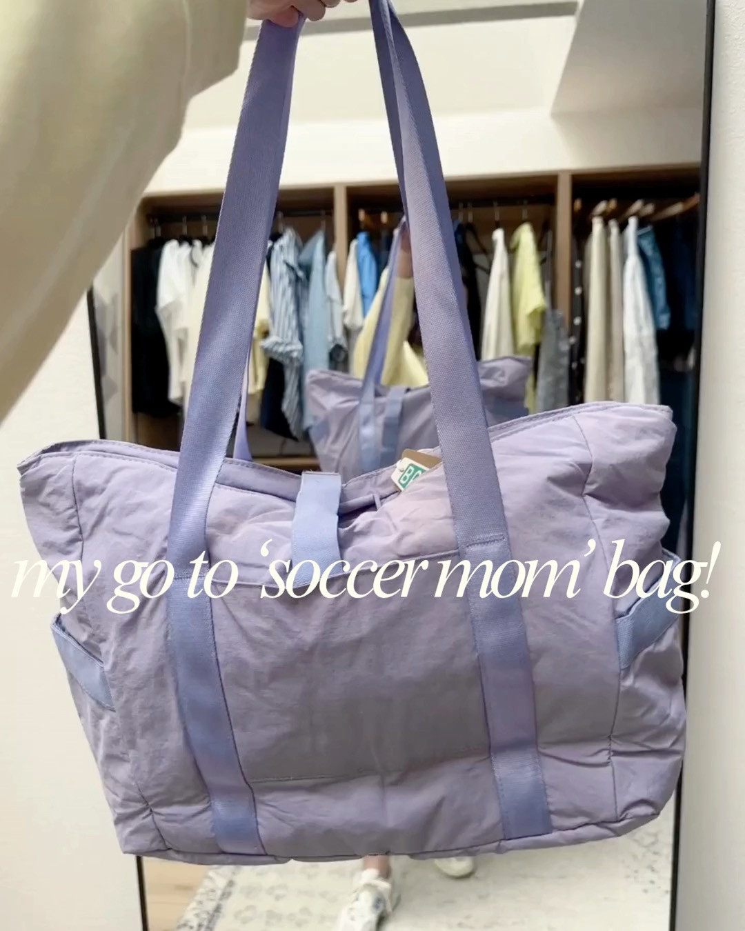 My go-to tote bag for soccer mom activities and summer travel! It's under $20 during Prime Days! 

 