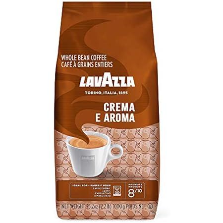 Lavazza Crema E Aroma Whole Bean Coffee Blend, Medium Roast, 2.2-Pound Bag , Balanced medium roas... | Amazon (US)