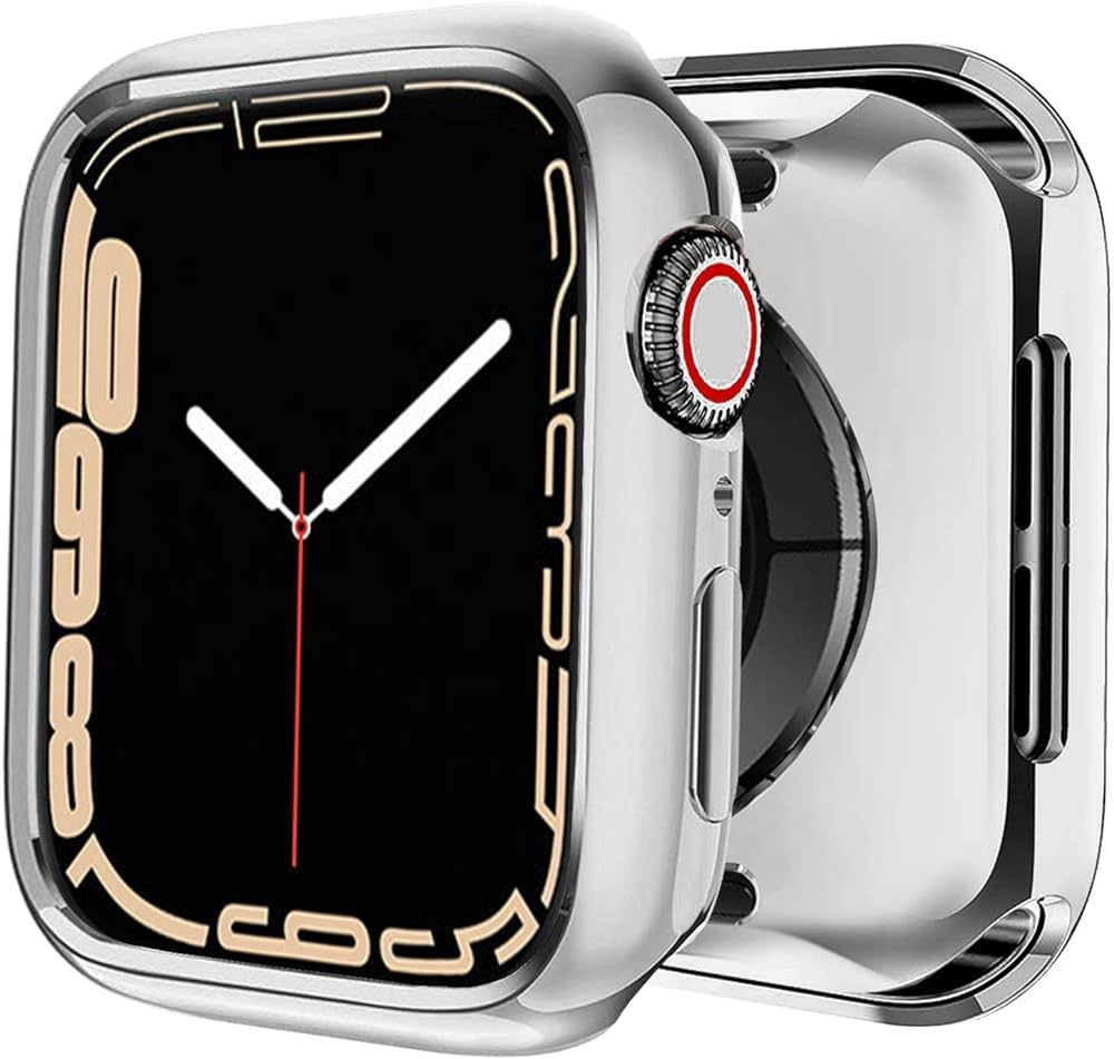 BOTOMALL Compatible with Apple Watch Case 44mm Series 6 5 4 SE Soft Flexible TPU Thin Lightweight... | Amazon (US)