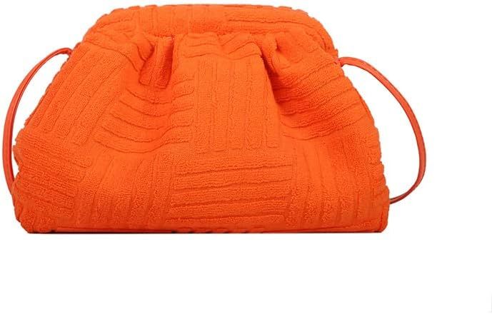 Women's Crossbody Bag Purse Soft Cloud Bag Fashion Dumpling One-shoulder Tote Bag Pleated Pouch Y... | Amazon (US)