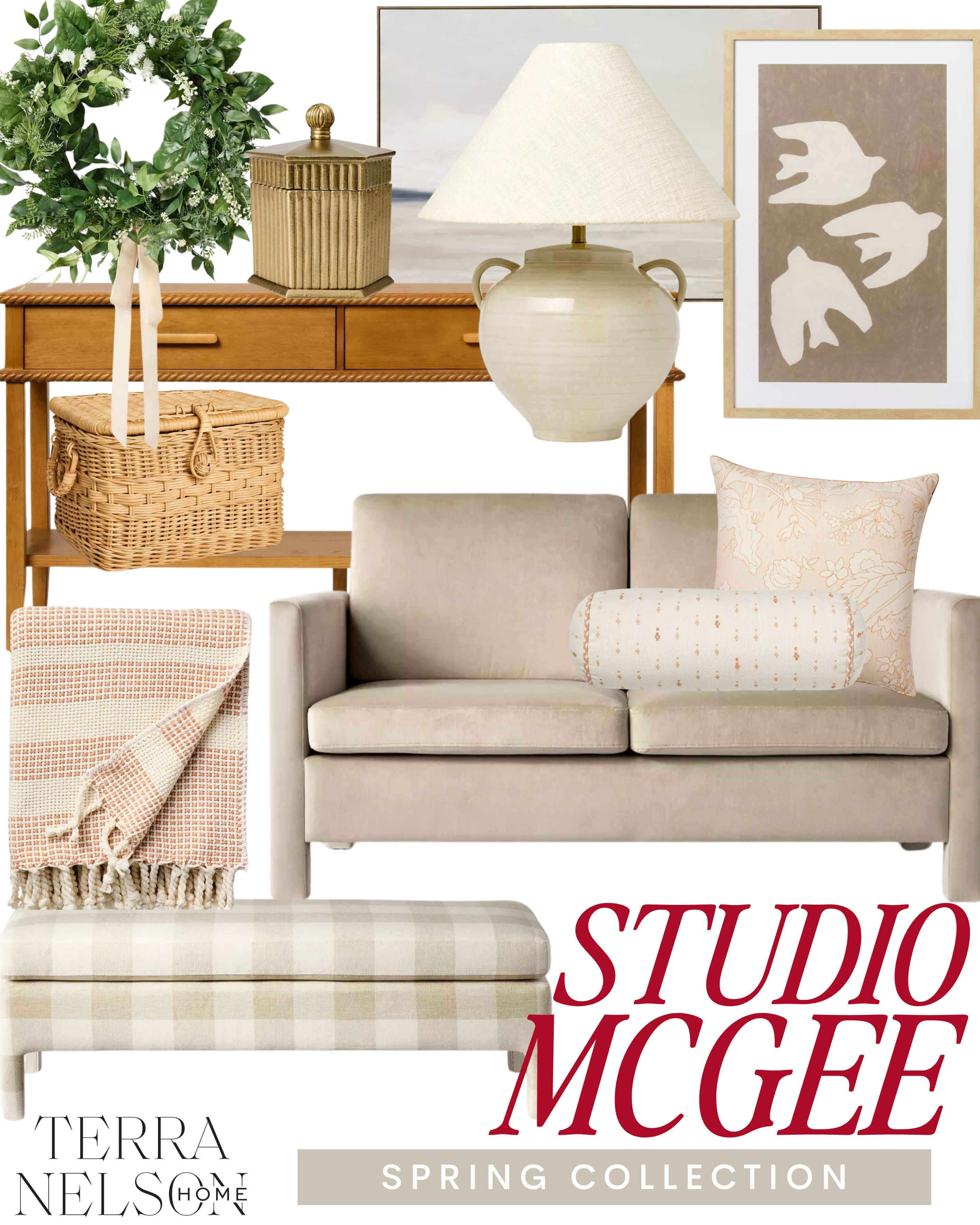 Studio McGee Spring Collection at Target!
Available December 22nd!

Studio Mcgee Decor / Studio McGee x Threshold / Threshold Spring / Target Home / Target New Releases / Spring Throw Blankets / Spring Throw Blankets / Knit Throw Blankets / Spring Decor / Spring Candles / Brass Trays / Fluted Vases / Fluted Candlestick Holders / Spring Framed Art / Spring Greenery / Spring Wreaths / Spring Faux Plants / Spring Accent Furniture / Accent Chairs / Accent Ottomans / Decorative Bowls / Decorative Trays / Decorative Boxes / Woven Storage Boxes / Coffee Table Decor / Bookshelf Decor / Textured Vases / Faux Branches and Greenery / Marble Accents / Spring Dining / Spring Bedroom /  

 

#LTKSeasonal #LTKHome #LTKStyleTip