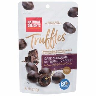 Natural Delights Dark Chocolate with Probiotic Truffles | Kroger