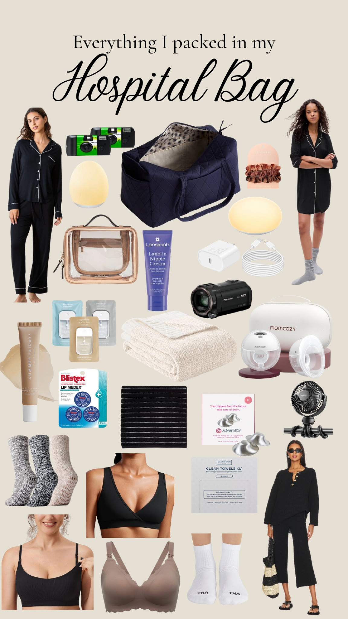 Everything I’m packing in my hospital bag as a first time mom! 🤰🏼🍼👶🏼 

#LTKBaby #LTKFindsUnder50 #LTKFamily