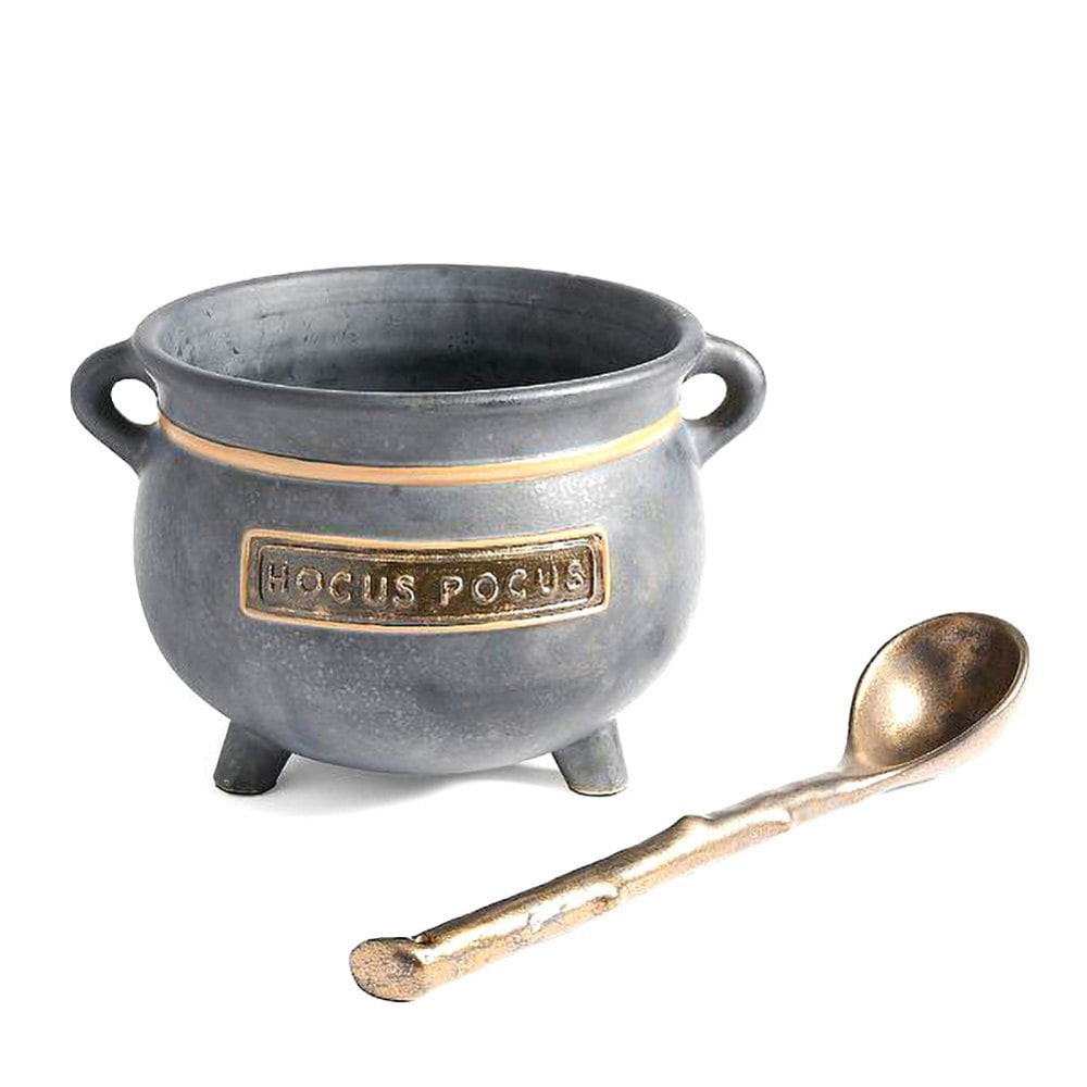 FNNMNNR Bowl Witches Broth Cauldron with Spoon Resin Hocus Pocus Quote Halloween Bowl | Walmart (US)