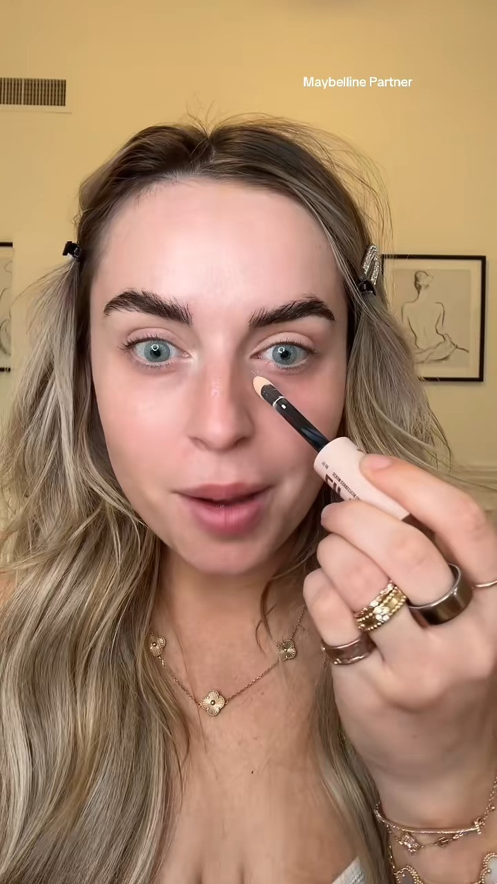 And it comes with a free brush?!?! @Maybelline NY SO GOOD! 

 #LTKHoliday #LTKdayinmylife #LTKgrwm