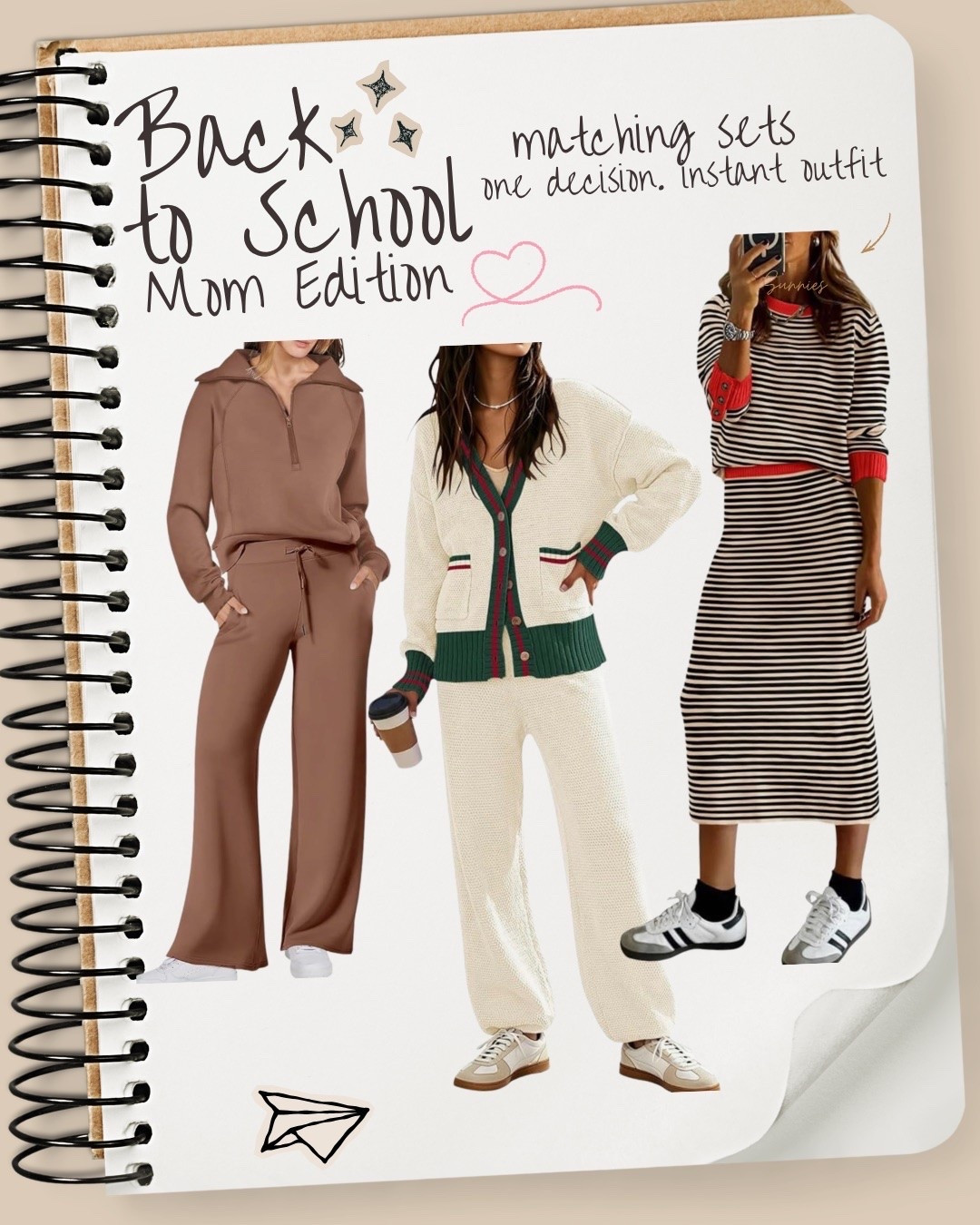 The easiest outfit formula for busy moms. From cozy wide-leg sweats to elevated knit sets and an amazing designer-inspired look, these Amazon sets make getting dressed effortless. Shop all the looks below.

#LTKootd #LTKmomlife #LTKOver40