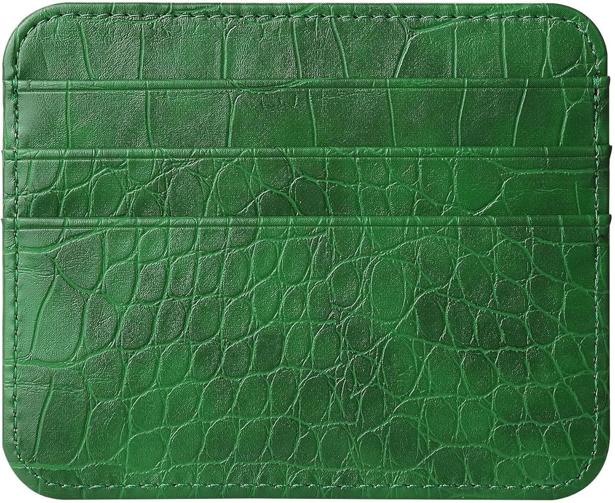 PU Leather Ultra-thin Wallet, Retro Double-sided Card Insertion Wallet, Minimalist Credit Card Pr... | Amazon (US)