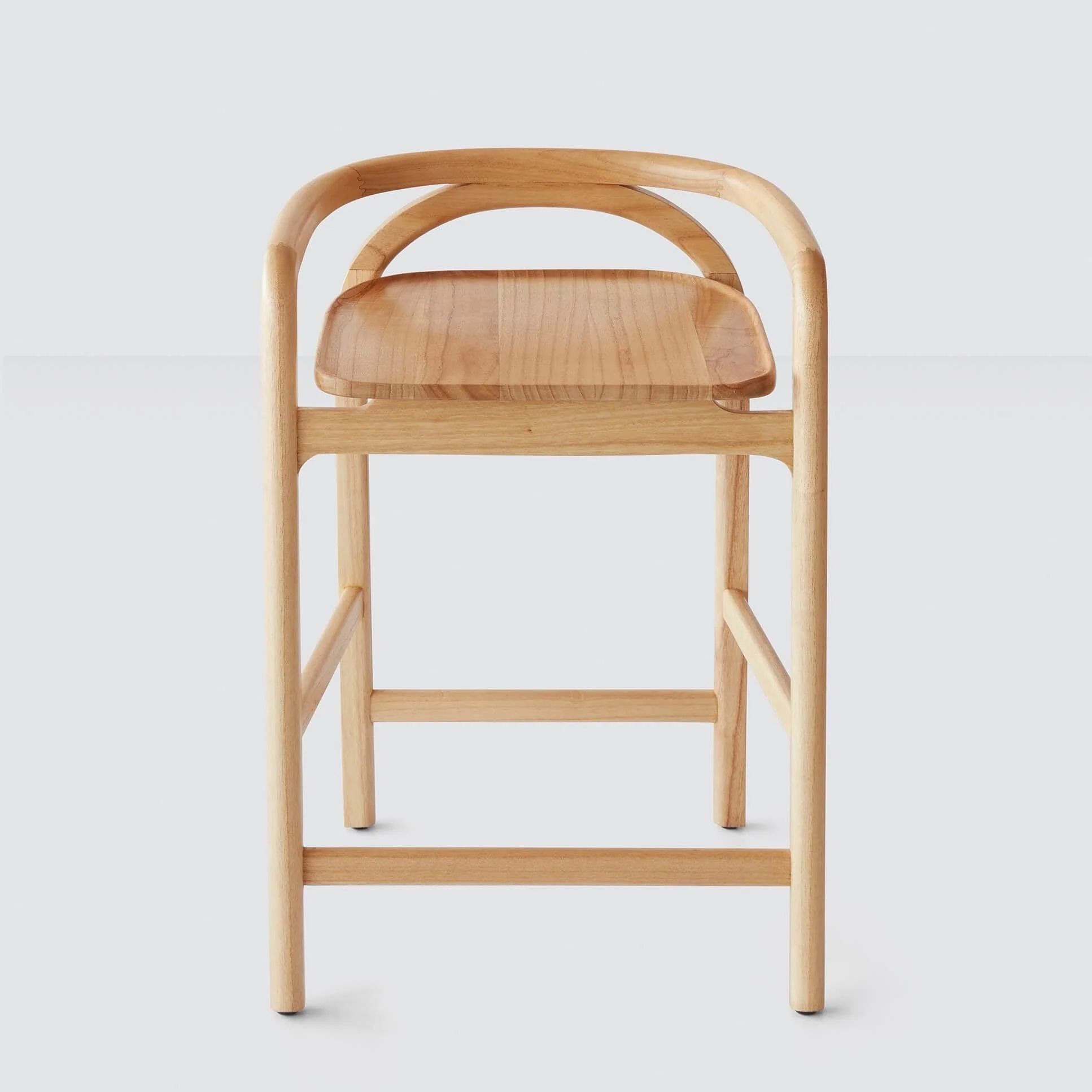 Light Wood Counter Stool | Free Shipping   – The Citizenry | The Citizenry