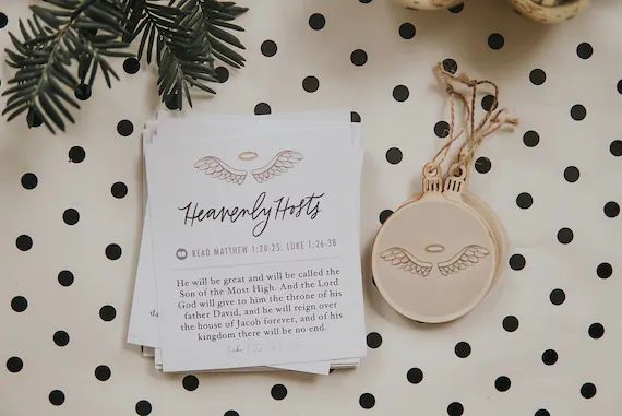 Jesse Tree Advent Cards + Ornaments BUNDLE | Etsy (US)