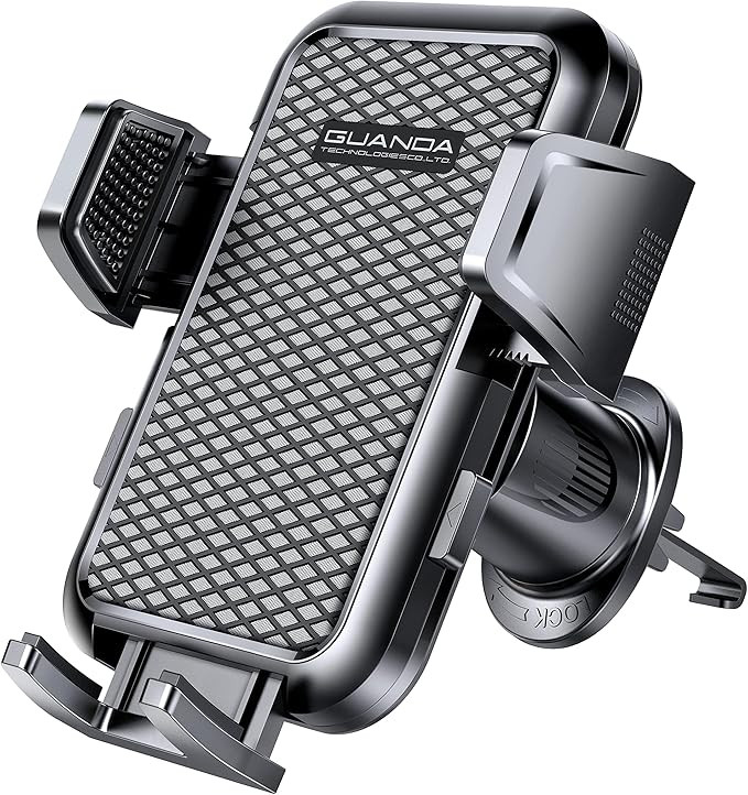 Firm-hold Air Vent Car Phone Holder for iPhone,Rotatable Universal Phone Mount with Adjustable Wi... | Amazon (US)