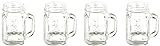 Kikkerland Mason Jar Shot Glasses, Set of 4 | Amazon (US)