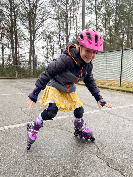 Great gift idea! We have had these rollerblades a while, but I found some super cool ones that lights up! Pads are exact.

#LTKfamily #LTKkids #LTKGiftGuide