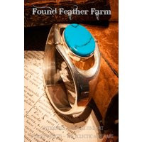 Vintage 925 Silver Hinged Bracelet With Turquoise Stone | Etsy (US)