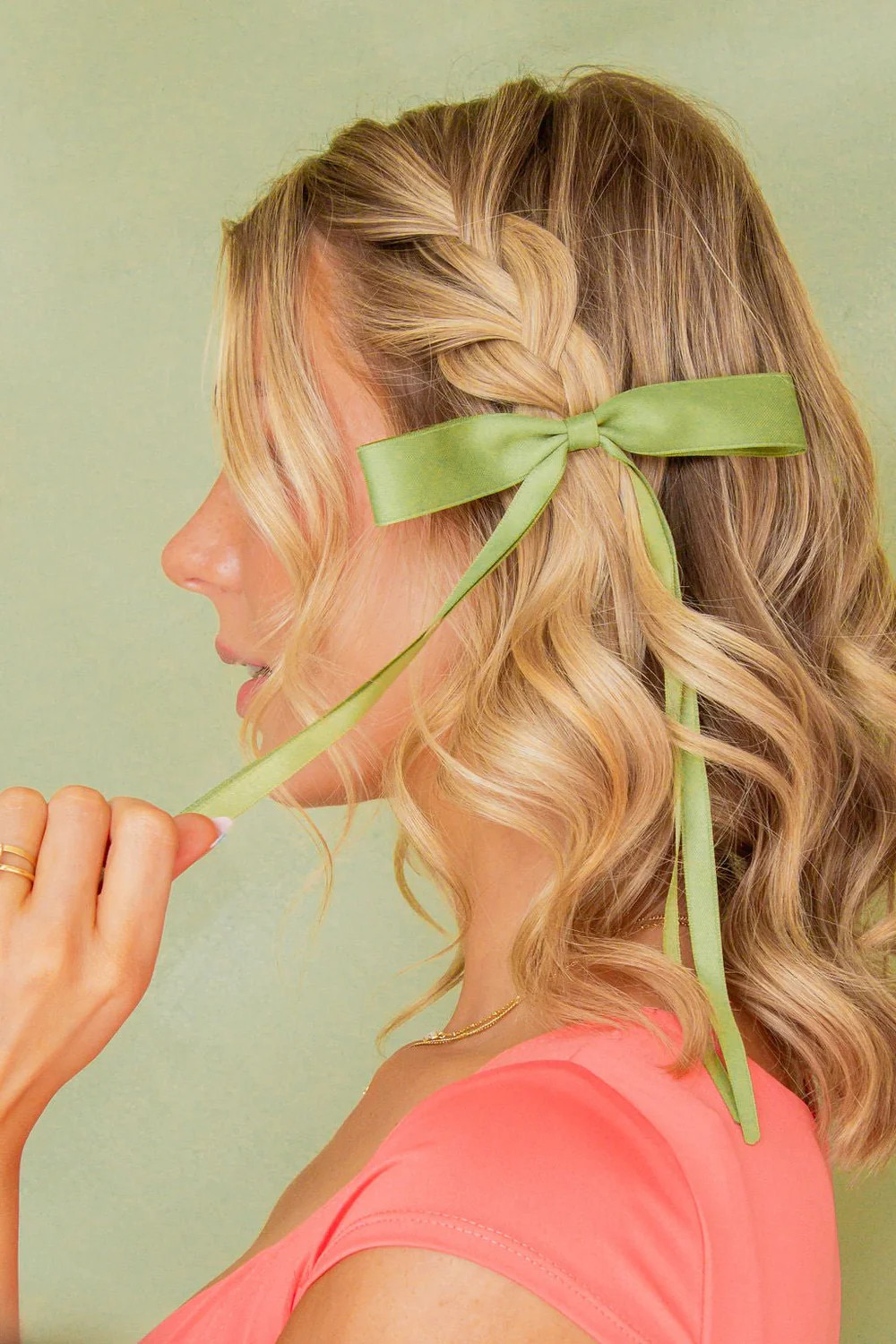 Satin Ribbon Long Bow Clip | Shop Andi