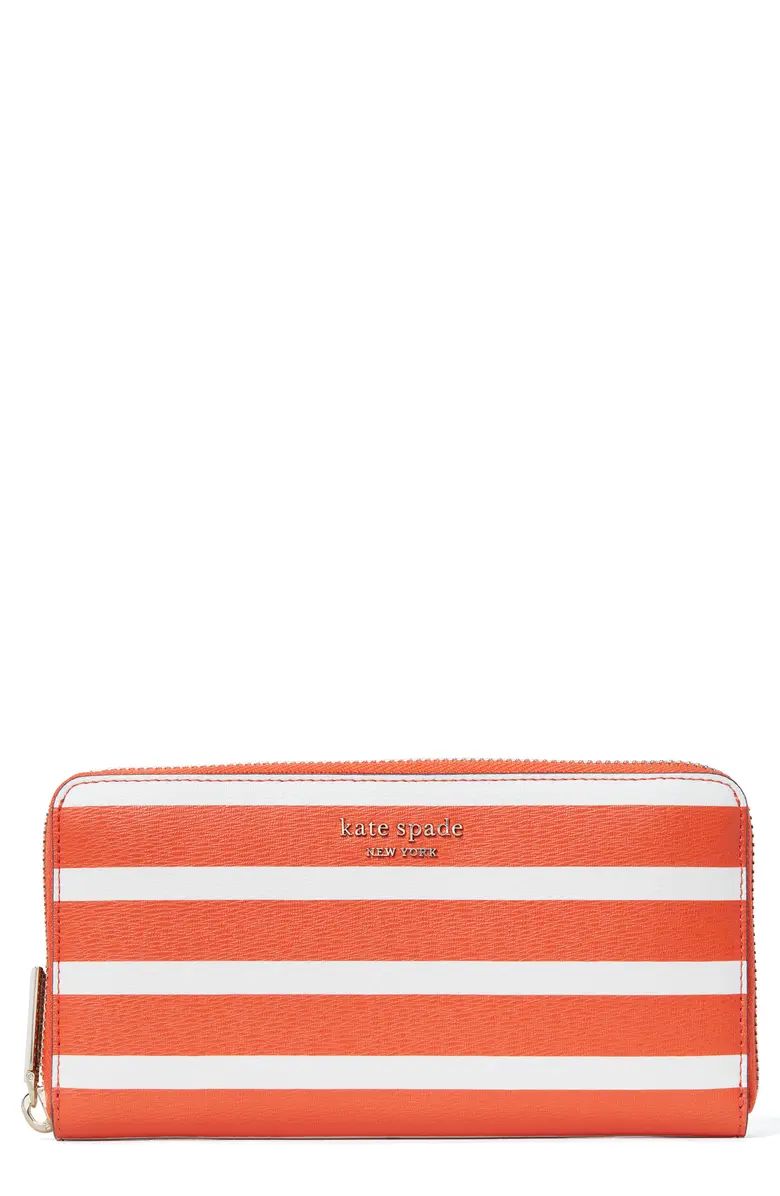 spencer stripe continental wallet | Nordstrom