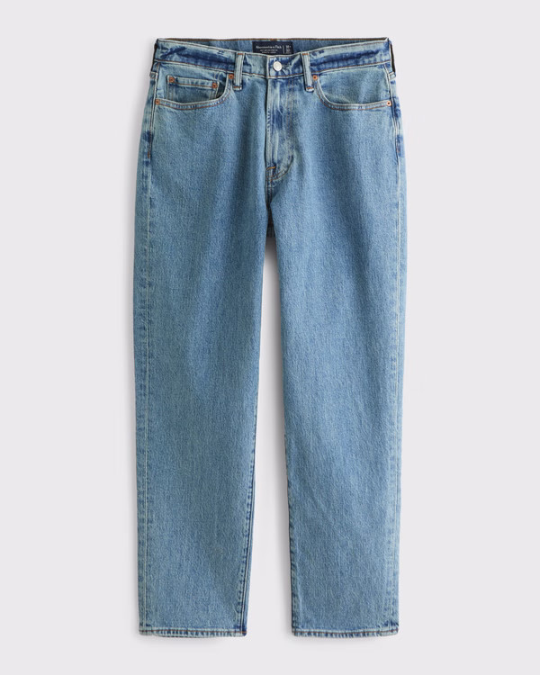 Men's Athletic Loose Jean | Men's Bottoms | Abercrombie.com | Abercrombie & Fitch (US)