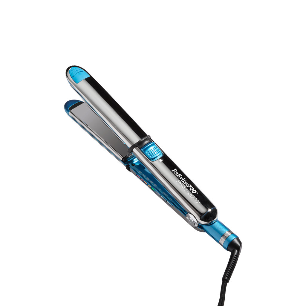 BaBylissPRO Nano Titanium Prima3000® 1¼" Ionic Straightener in Blue at Nordstrom | Nordstrom