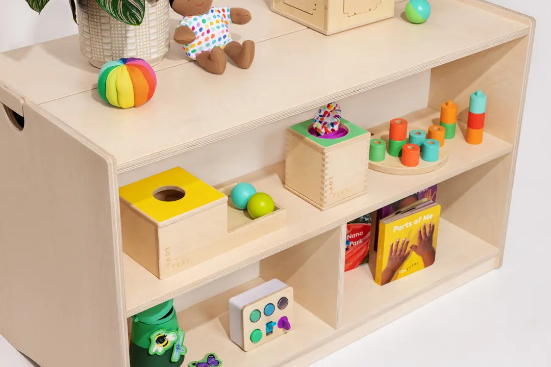 Montessori Playshelf | Store & Organize Your Toys | Lovevery | LOVEVERY