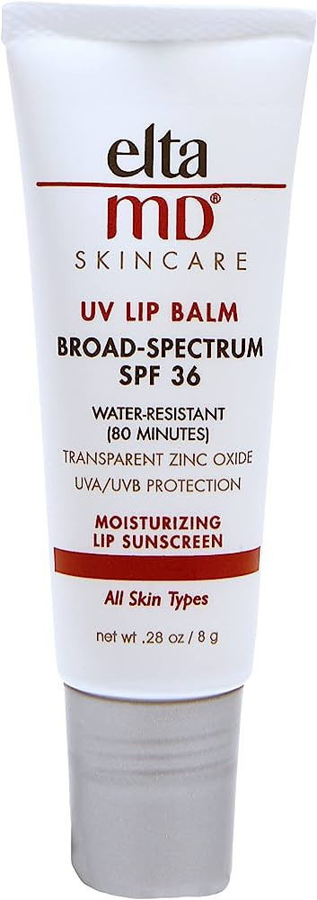 EltaMD UV Lip Balm Sunscreen, SPF 36 Sunscreen Lip Balm with SPF, Moisturizes and Protects Dry Cr... | Amazon (US)