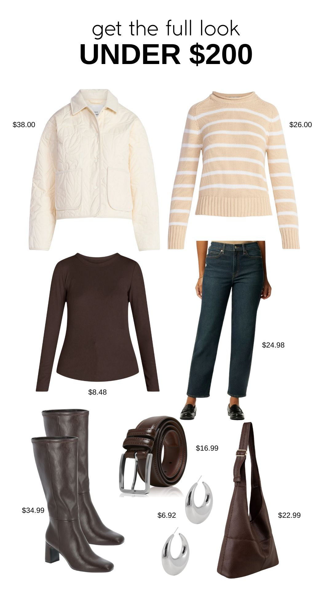 
Look Two! I swapped the pink from look one for a more neutral top here - can't wait to get these in and style them. Just sharing now as Walmart sometimes sells out! 

 

#LTKootd #LTKSeasonal #LTKFindsUnder50