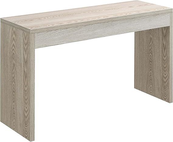 Convenience Concepts Northfield Hall Console Desk Table, Ice White | Amazon (US)