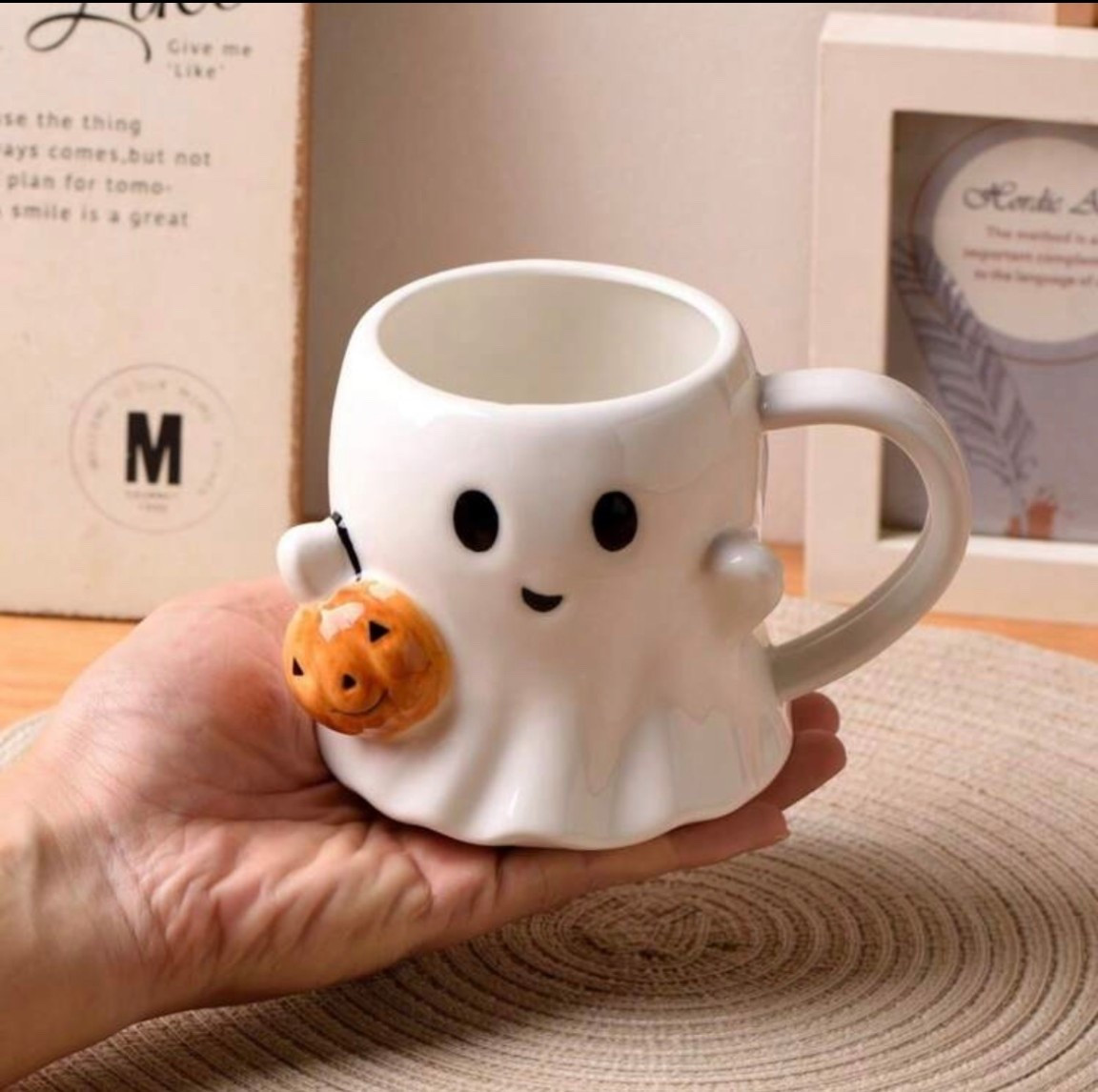 Grab your morning brew in a spooky Ghost mug all season 

#LTKFindsUnder50 #LTKSeasonal #LTKHome
