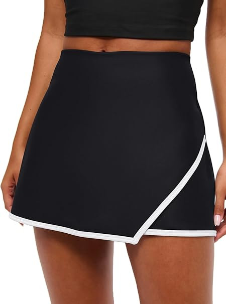 LASLULU Womens Tennis Skirts High Waisted Lightweight Workout Athletic Golf Activewear Skorts Ski... | Amazon (US)