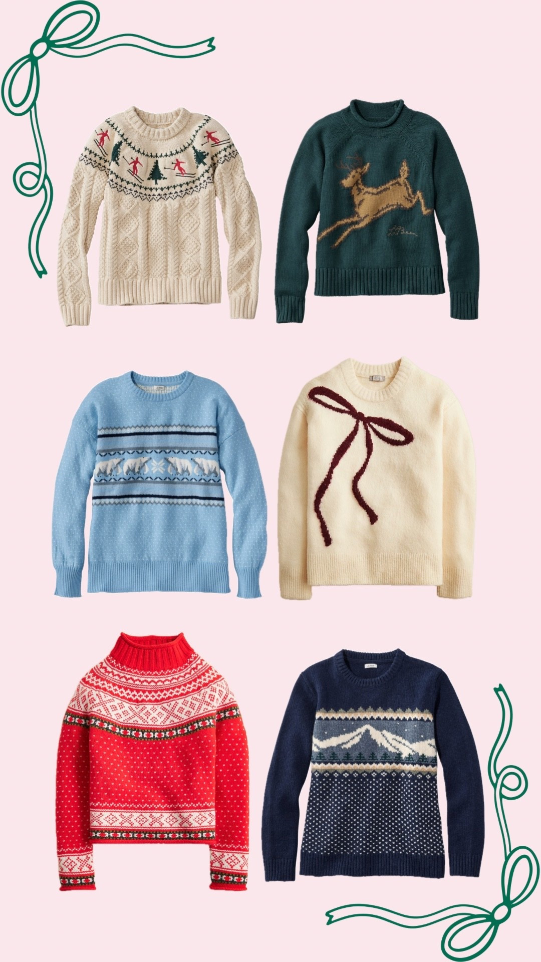 Sharing some cute holiday sweater picks! 🎄❄️🎁

#ChristmasSweater #HolidaySweater #WinterFashion #CozySweater #ChristmasGiftIdeas #XmasSweater #JCrew #LLBean

#LTKSeasonal #LTKGiftGuide #LTKHoliday