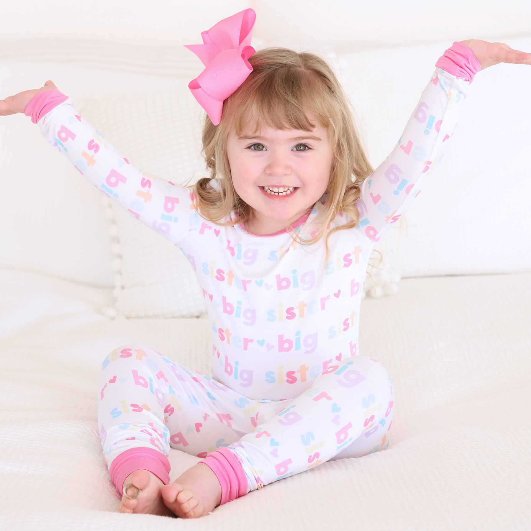 Big Sister Two Piece Pajama Set | Caden Lane