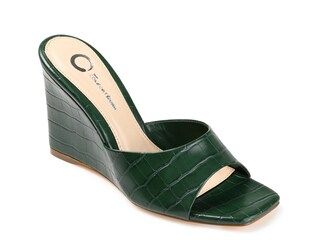 Journee Collection Vivvy Wedge Sandal | DSW