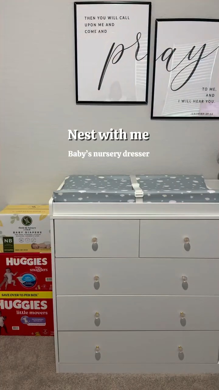 Nest with me, 35 weeks pregnant 🐣 little one will be here soon 🥰

Today is for organizing baby’s nursery dresser and changing station 🩵

#babyboy #nestwithme #babyroom #nesting

Baby boy, nest with me, baby room, nesting, baby clothes, baby room organization, realistic baby nest.