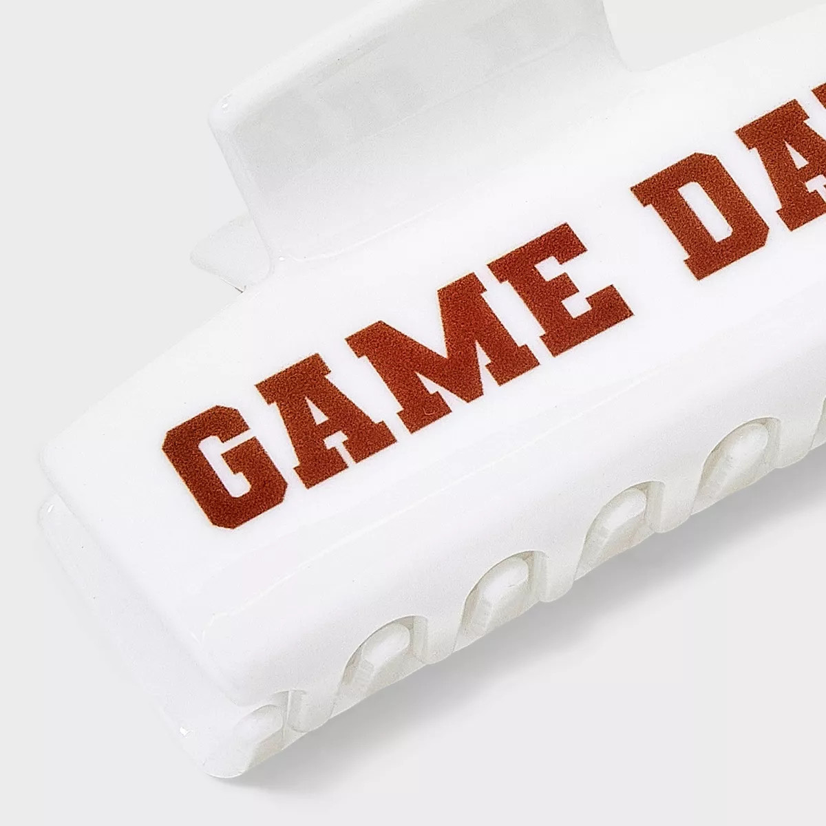 Game Day Square Claw Hair Clip - Universal Thread™ White | Target
