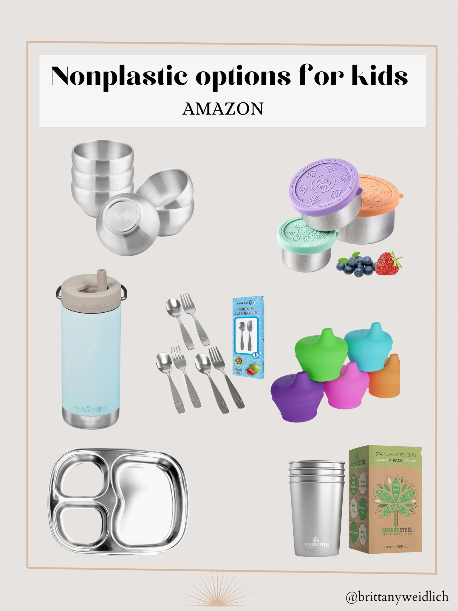 Great stainless options to avoid toxic plastics

#LTKkids #LTKfamily #LTKGiftGuide