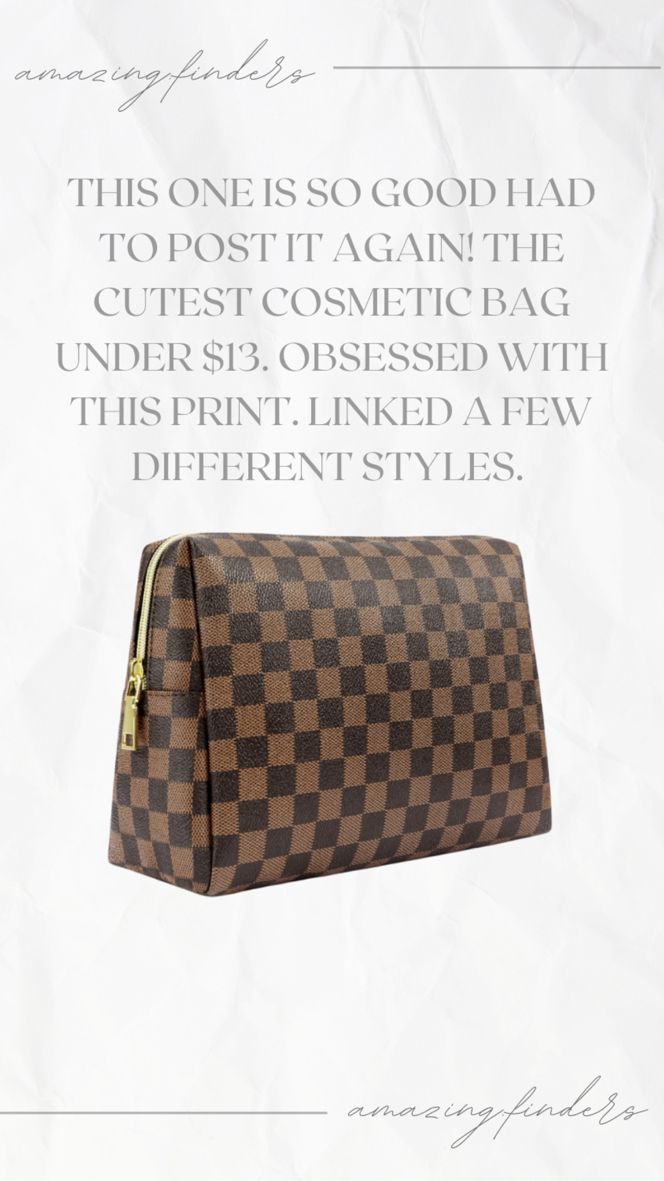 Aokur Makeup Bag Checkered Cosmetic Bag Large Travel Toiletry Organizer for Women Girls Brown,
Checkered Makeup Bag, Brown 2Pcs Cosmetic Travel Bags, Portable Toiletry Organizer for Women, Lightweight and Waterproof Leather Toiletries Bag for Girl Friend Wife Gifts,
Aokur Checkered Travel Makeup Organizer Bag, Waterproof Brown Cosmetic Bag for Travel, Vagan Leather Toiletry Jewelry Organizer Pouch Case for Women Girls,
SEMEZUXX 2 Pcs Checkered Makeup Bags Travel Cosmetic Bag Waterproof Leather Toiletry Bag Brown,

Follow my shop @amazingfinders on the @shop.LTK app to shop this post and get my exclusive app-only content!

#liketkit 
@shop.ltk
https://liketk.it/55WoN

#LTKMostLoved #LTKTravel #LTKBeauty