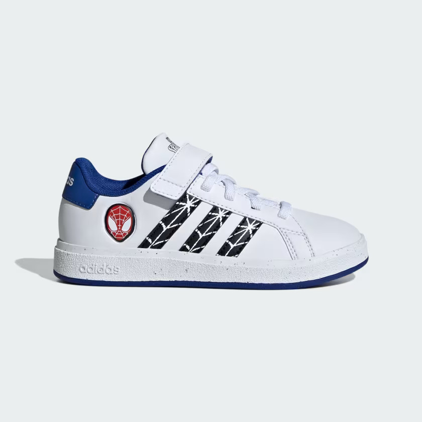 adidas Marvel's Spider-Man Grand Court Shoes Kids - White | adidas Ireland | adidas IE