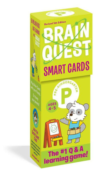 Brain Quest Pre-Kindergarten Smart Cards Revised 5th Edition | Barnes & Noble