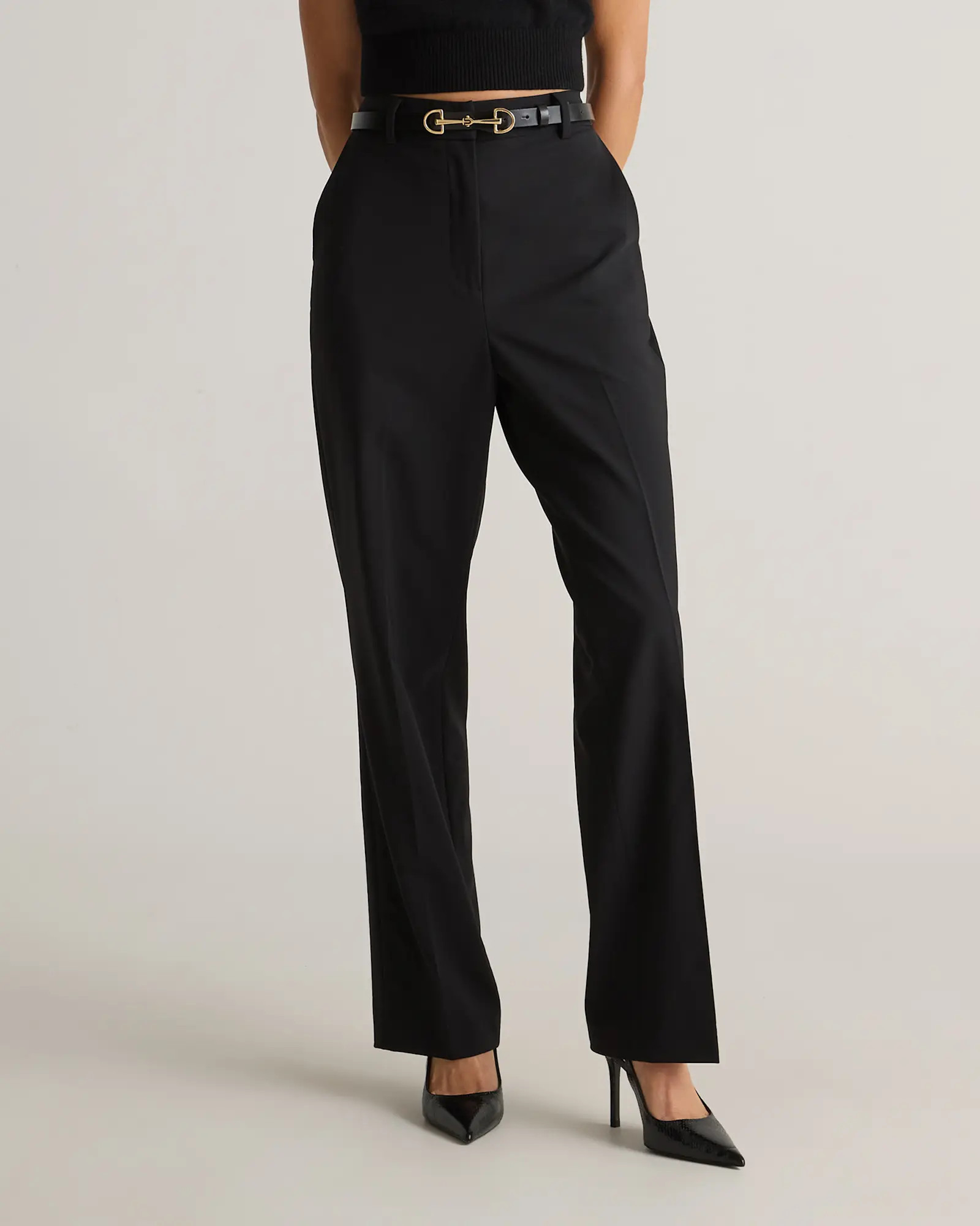 Italian Wool Straight Leg Pants | Quince