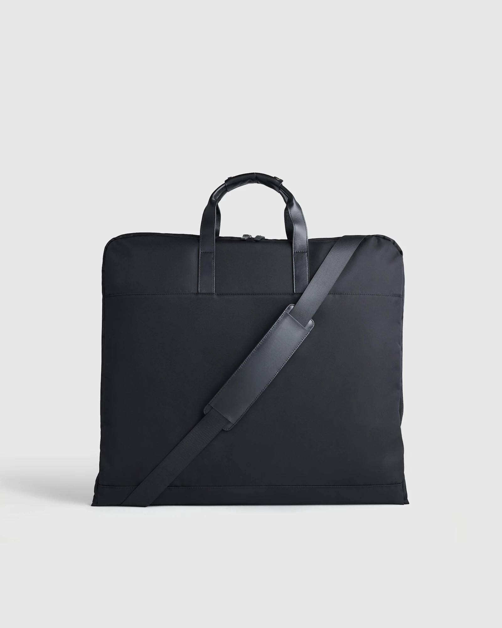 Voyage Nylon Garment Bag in Black | Quince