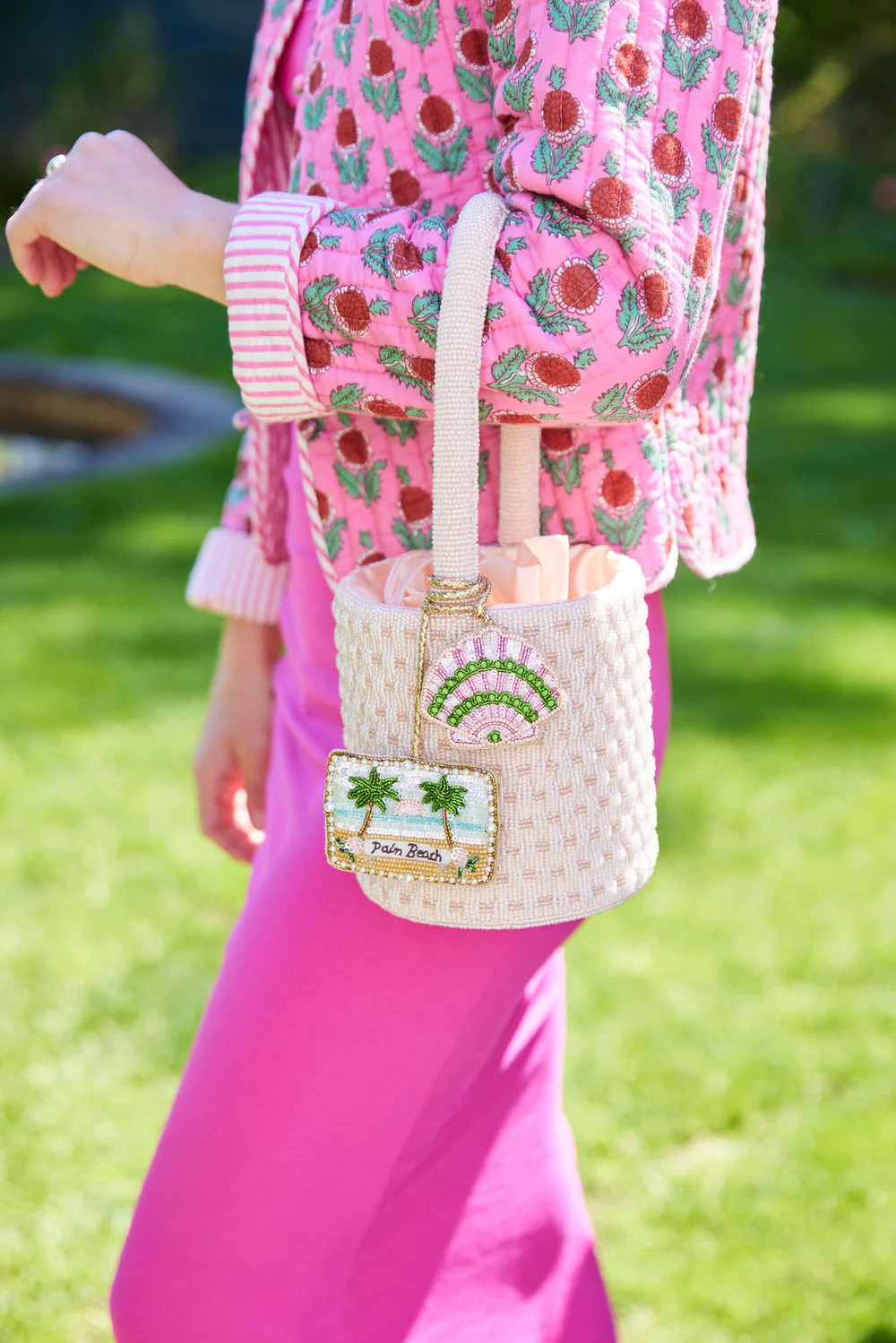 The Palm Beach Bag Charm | Beth Ladd Collections