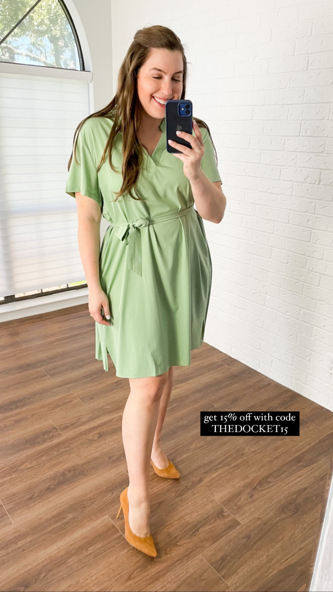 Such a great ‘Friday dress’ and it also comes in black and sky blue! Pleats in the back and a tie waist in a machine washable tech fabric! 

Business professional workwear and business casual workwear and office outfits 

#LTKworkwear #LTKsalealert #LTKstyletip