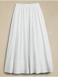 Laurel Poplin Skirt | Banana Republic (US)