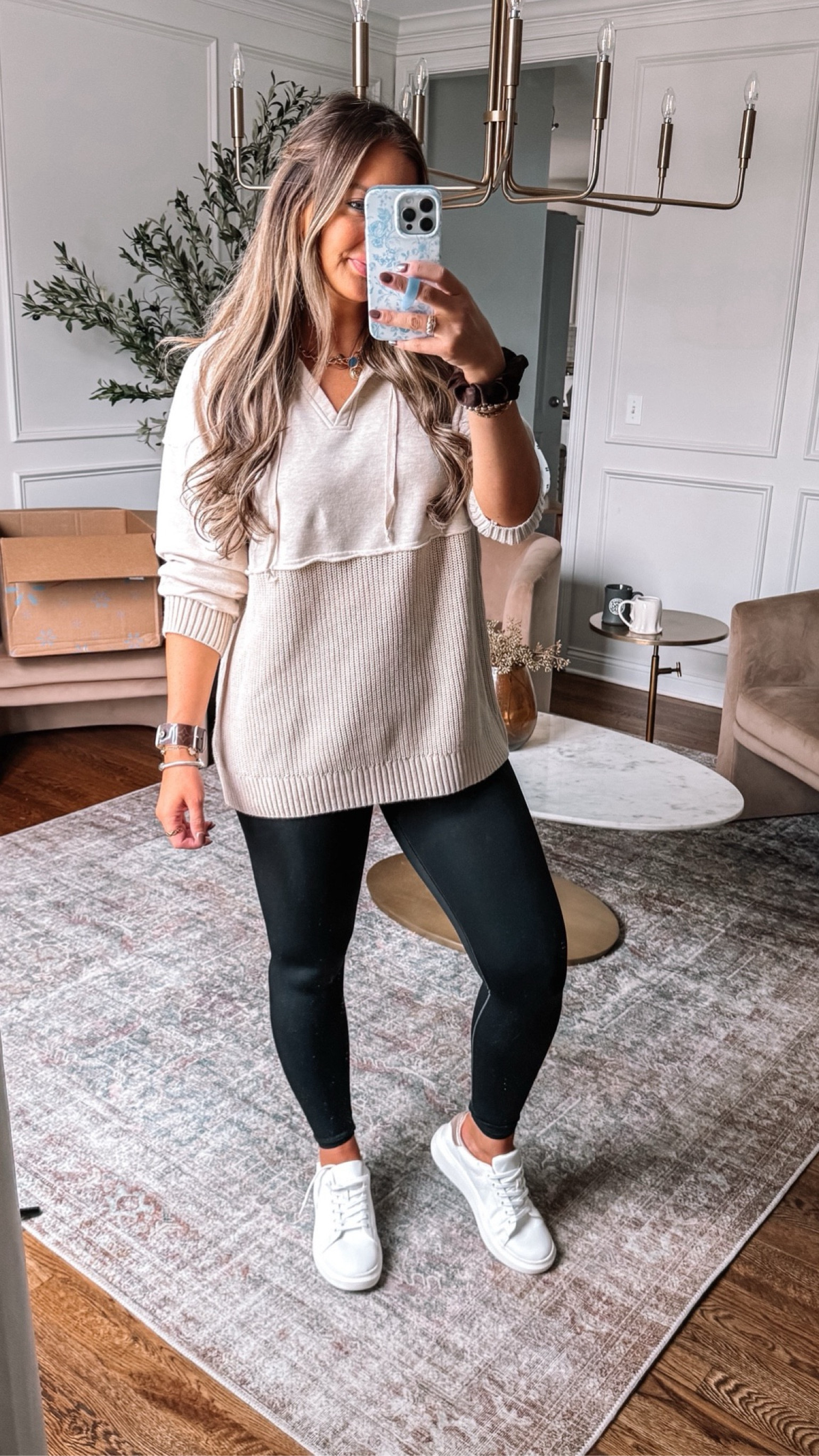 Walmart pullover restocked! This oversized hooded sweatshirt and leggings make the perfect fall outfit. #LTKWalmart

#LTKStyleTip #LTKFindsUnder50 #LTKTravel