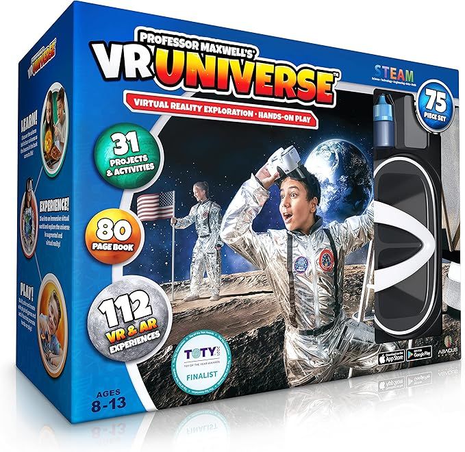 Professor Maxwell's VR Universe - Virtual Reality Kids Space Science Book and Interactive STEM Le... | Amazon (US)